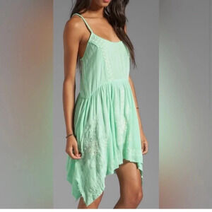 Free People Meadows of Medallion Slip Dress